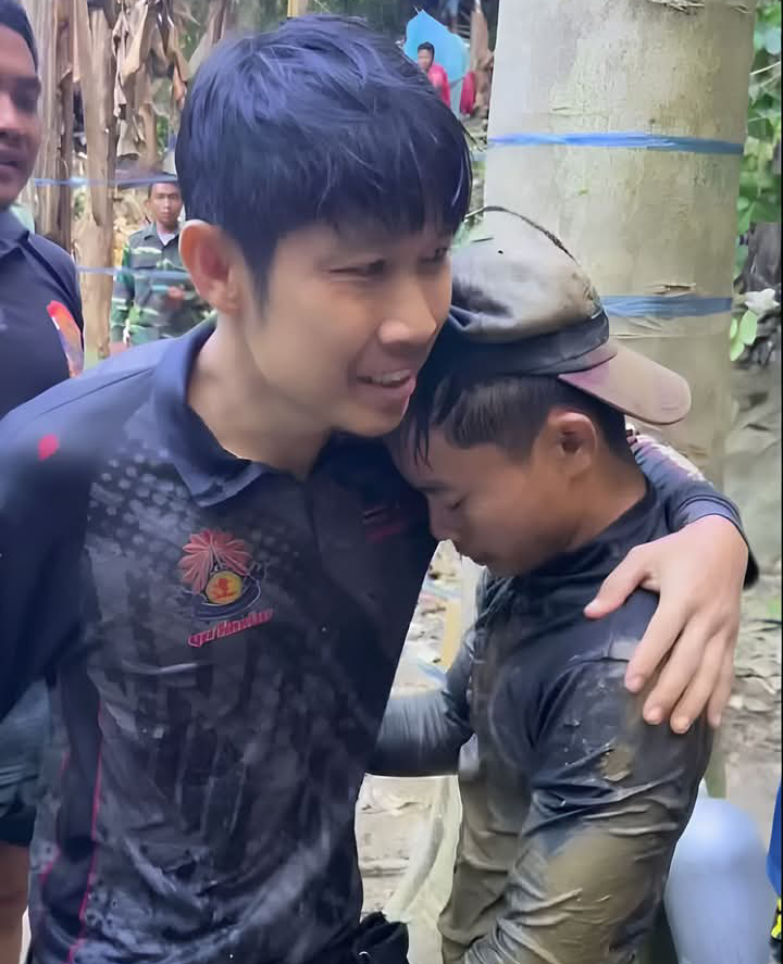 สะเทือนใจ “ท้าวอ้วน” ลงถ้ำช่วยกู้ภัย ทั้งที่พ่อเป็น 1 ในคนติดถ้ำ