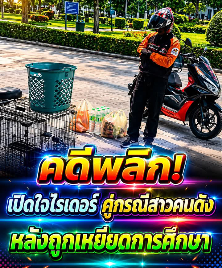 คดีพลิก! เปิดใจไรเดอร์ คู่กรณีสาวคนดัง หลังถูกเหยียดการศึกษา